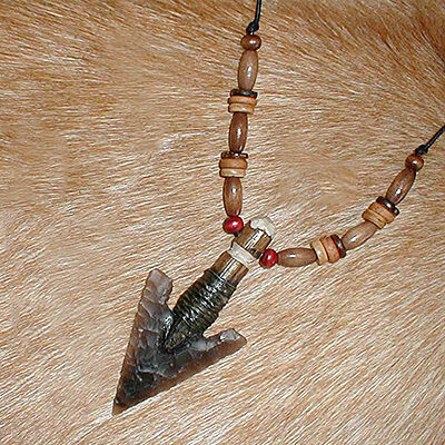 Large arrowhead necklace