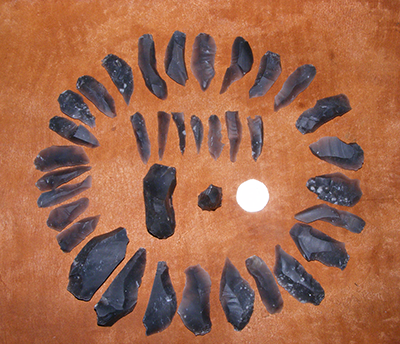 Re-fitting blade core (Mesolithic)